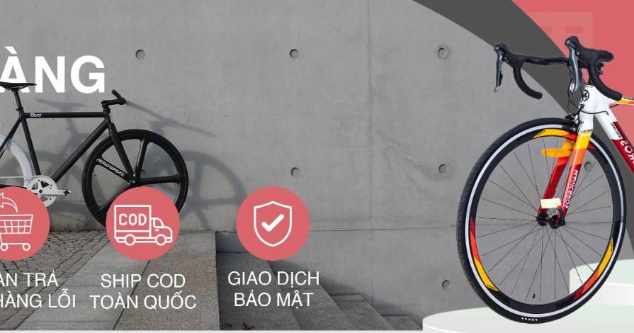 Thiết kế website bán xe đạp