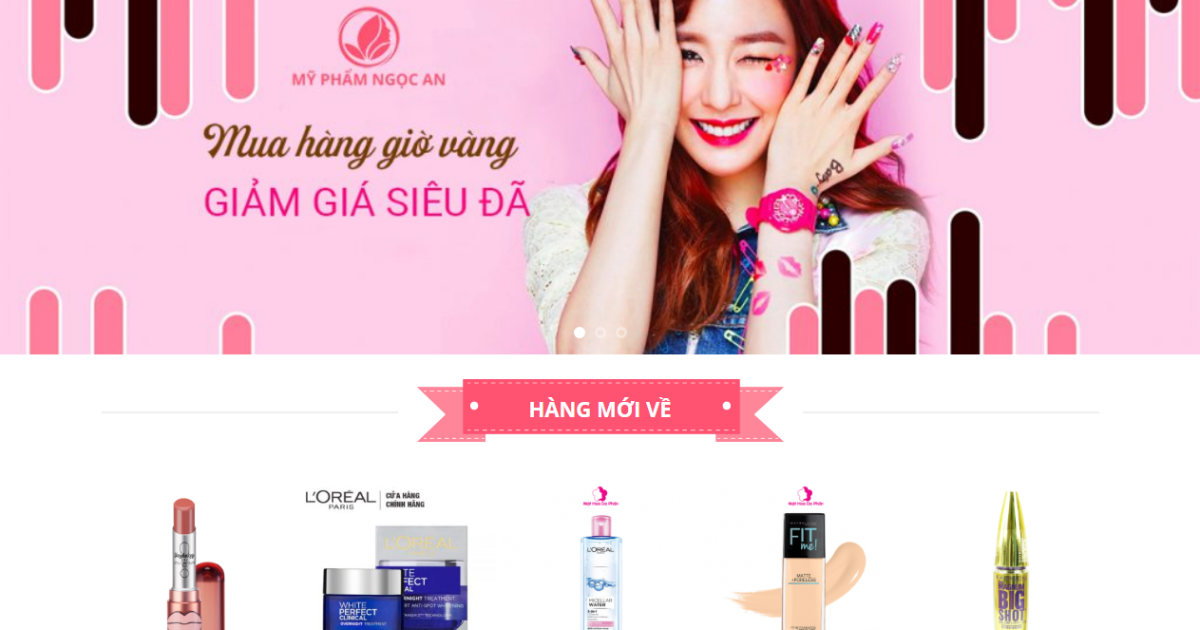 Các chức năng cần có của một trang web bán mỹ phẩm