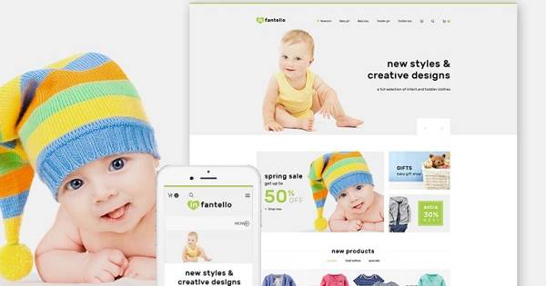 Thiết Kế Website Mẹ Và Bé Đẹp Mắt, Thu Hút Hàng Triệu Khách Hàng
