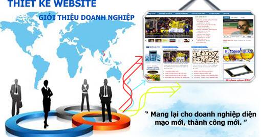 Thiết kế website giới thiệu doanh nghiệp chuyên nghiệp, giá rẻ.