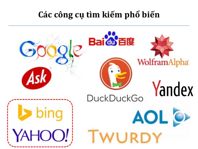 Top 10 công cụ tìm kiếm phổ biến nhất 2023